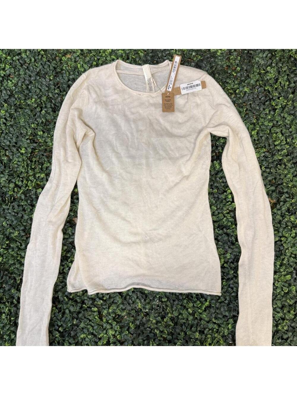 🤍 SKIMS Featherweight Cashmere Long Sleeve Tee